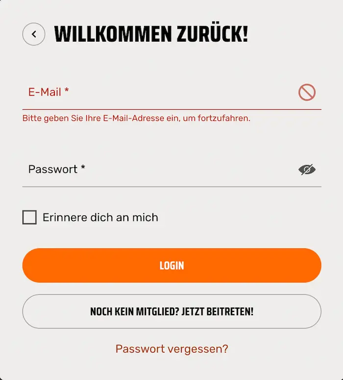 Ignition Anmeldung login